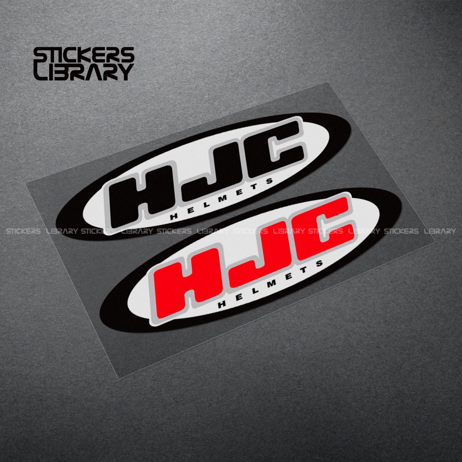 Motorcycle car high quality stickers HJC equipment sponsor decals Vinyl Material for helmet lens