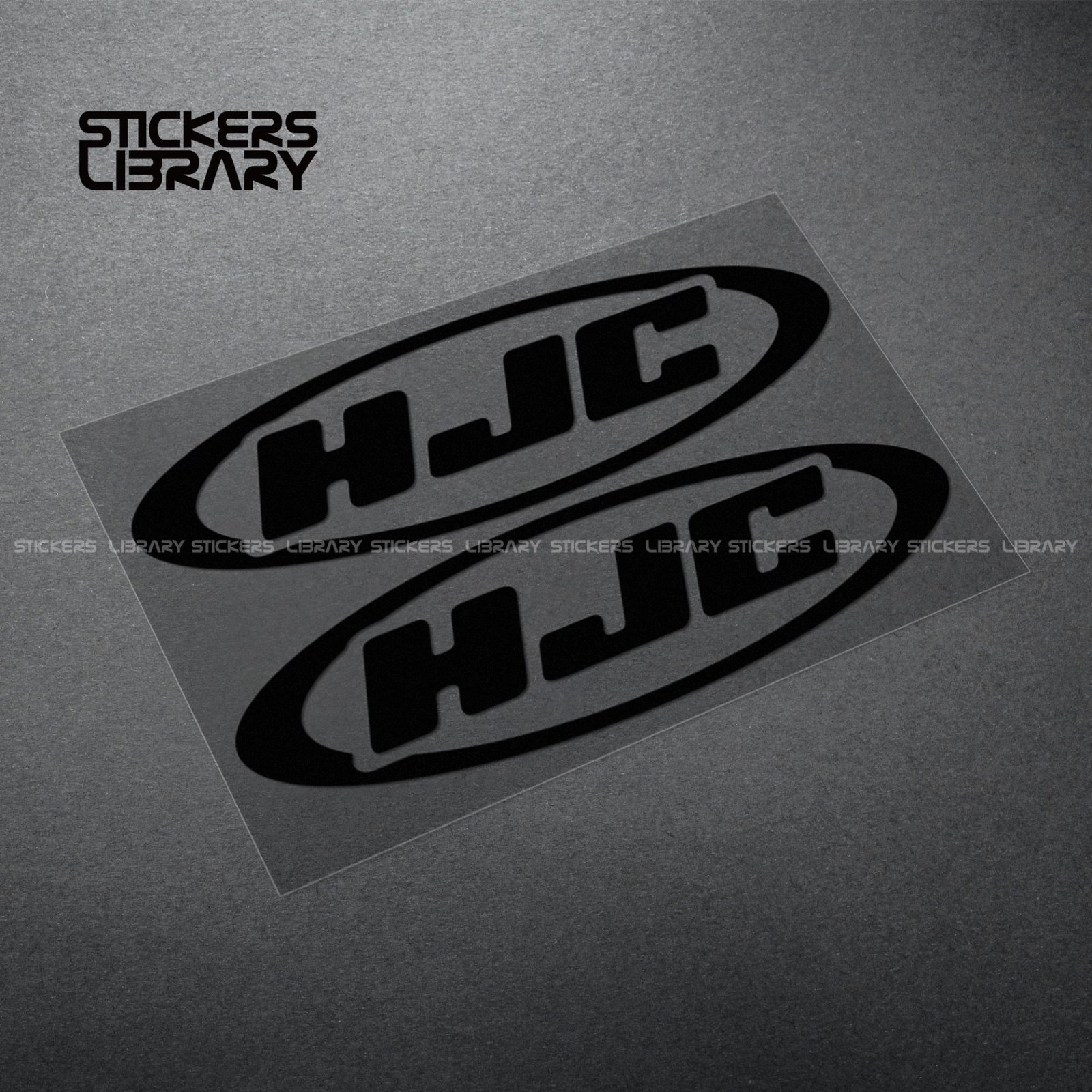 Motorcycle car high quality stickers HJC equipment sponsor decals Vinyl Material for helmet lens