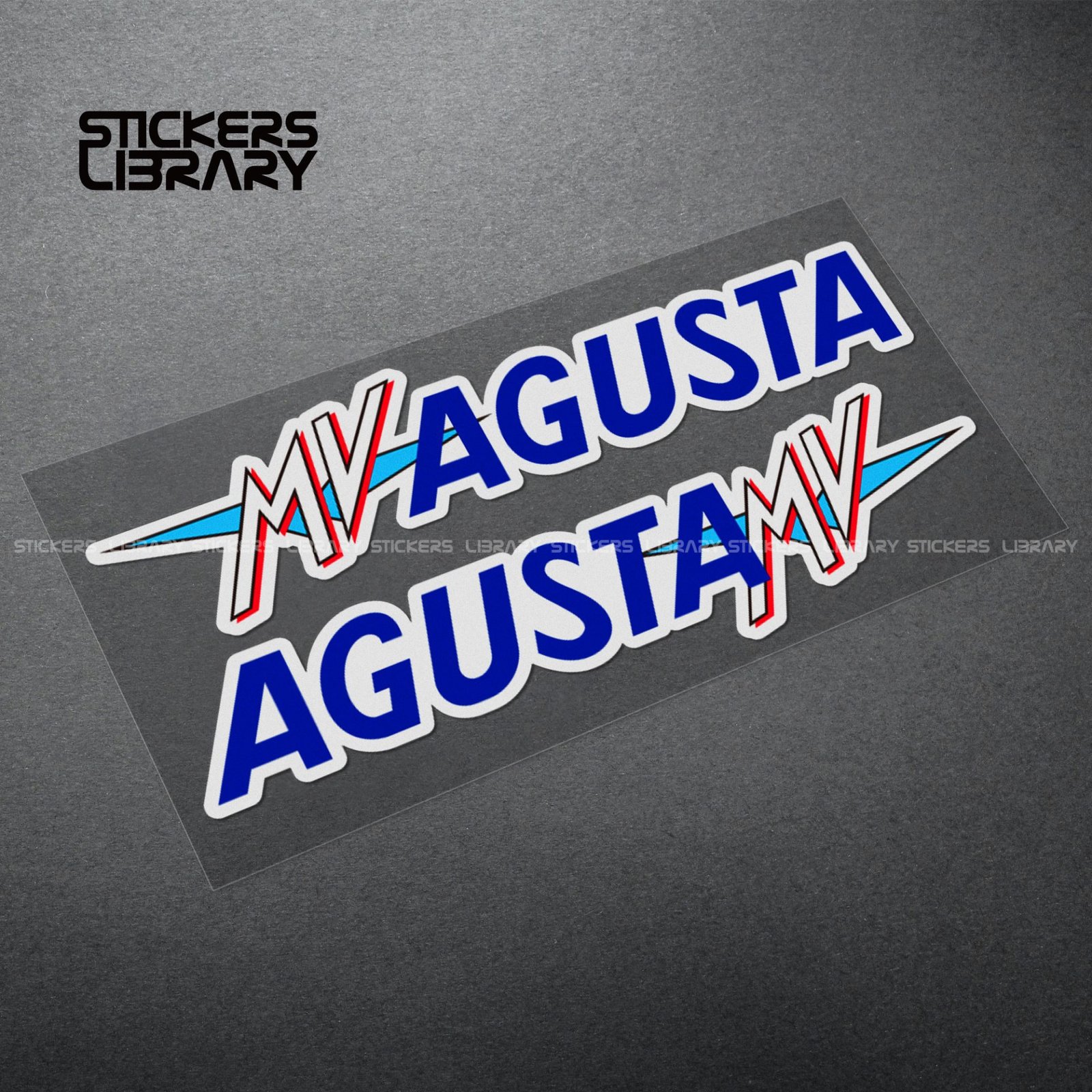 Motorcycle car high quality stickers italy MV agusta decals Vinyl Material