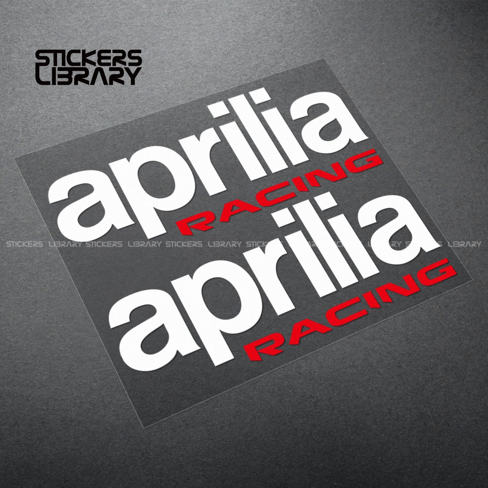 Motorcycle car high quality stickers aprilia racing style b decals Vinyl Material