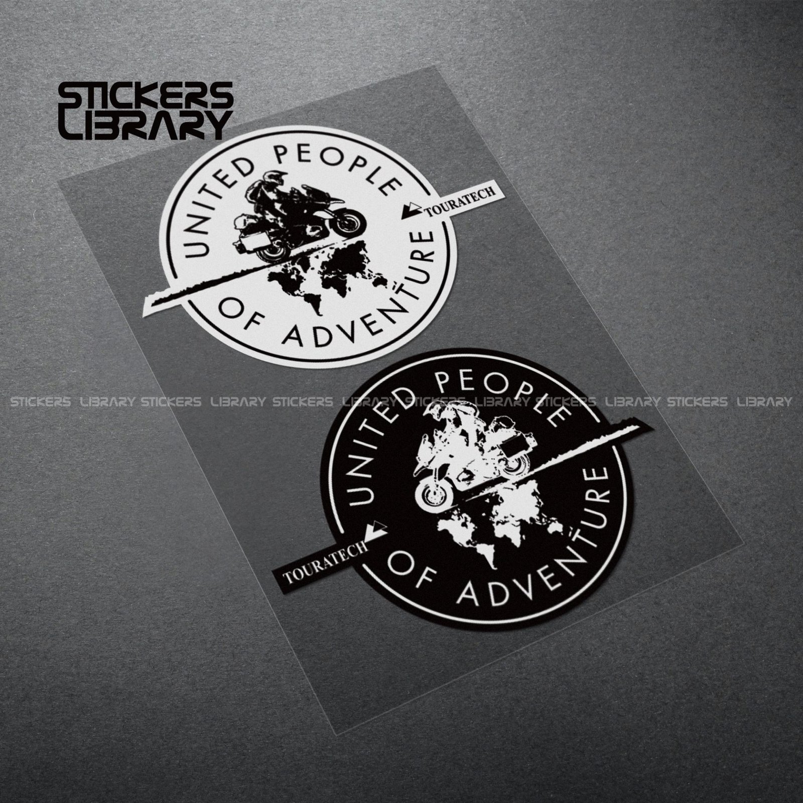 Motorcycle car high quality stickers BMW touratech decals Vinyl Material for 750 850 1200 1250 adv