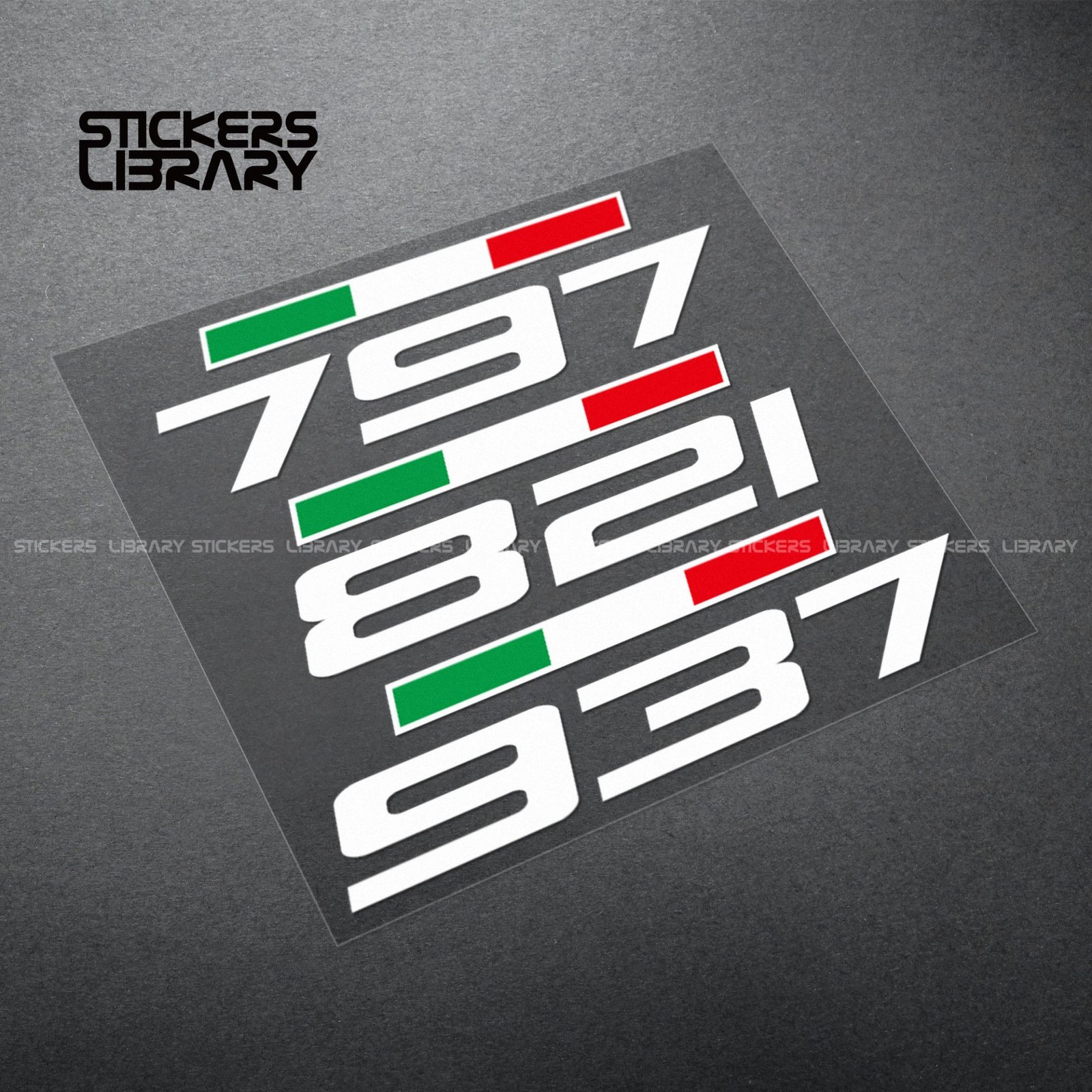 Motorcycle car high quality stickers ducati monster 797 821 937 decals Vinyl Material for tank
