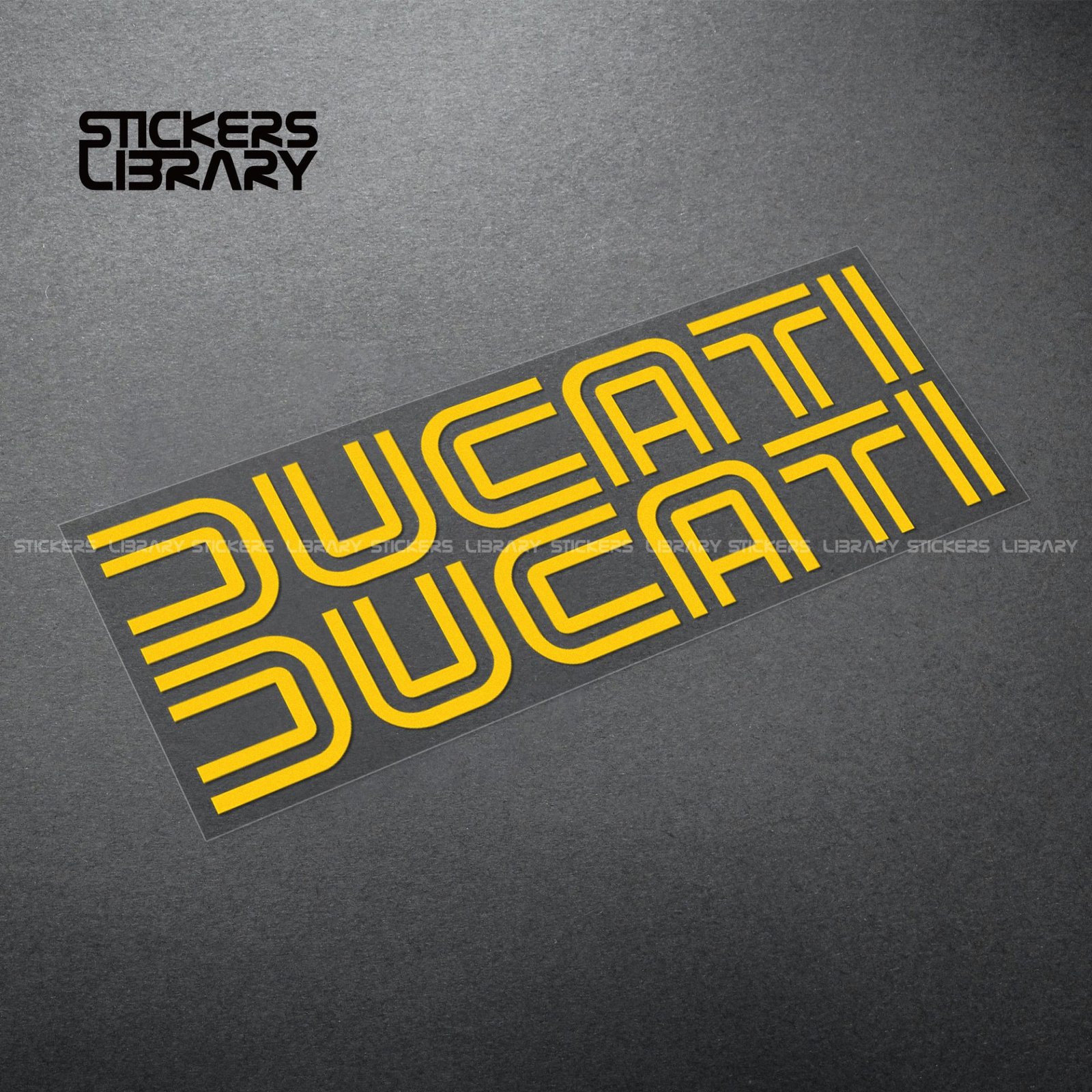 Motorcycle car high quality stickers retro ducati scrambler decals Vinyl Material for tank