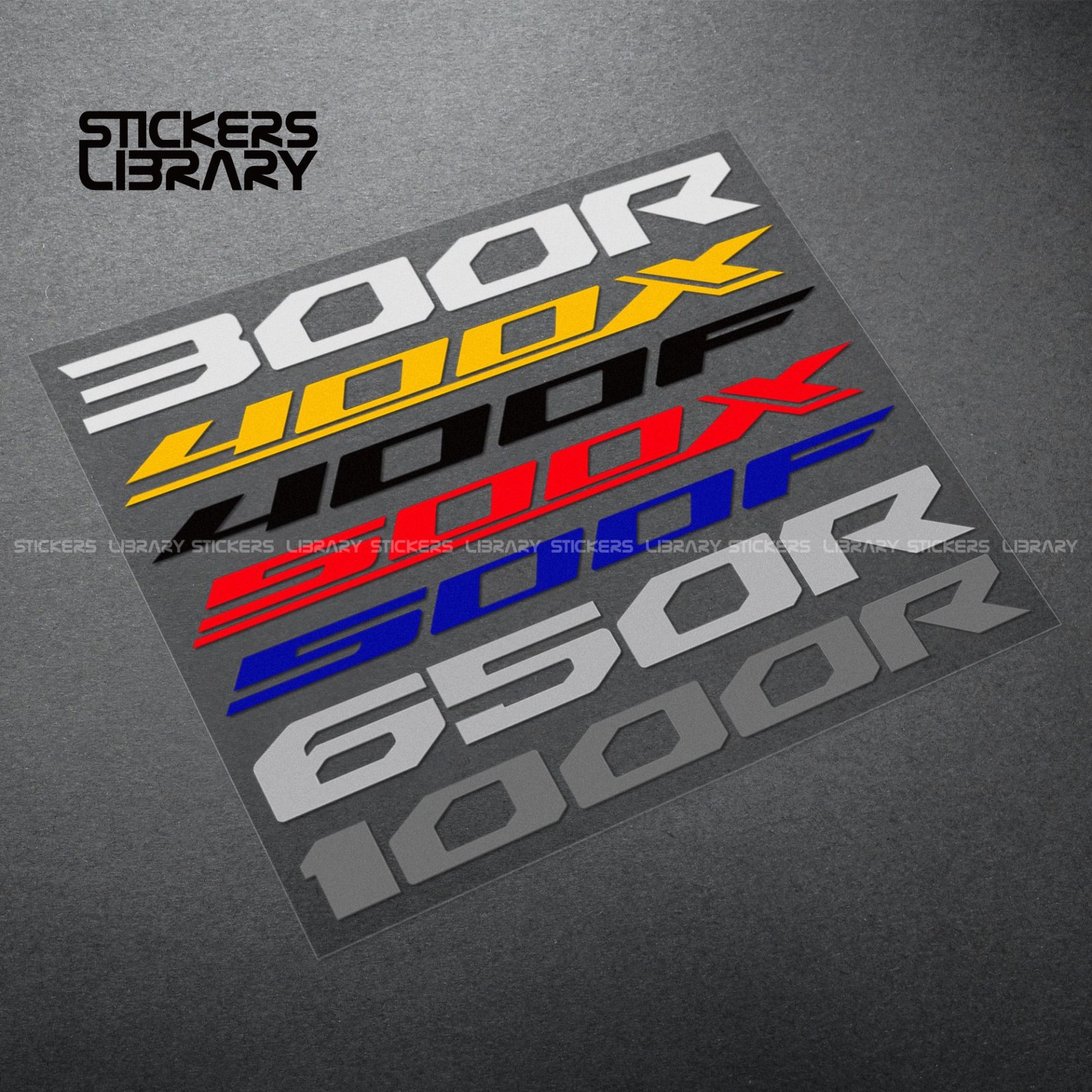 Motorcycle car high quality honda cb 300r 400x 500f 650r 1000r stickers decals Vinyl Material
