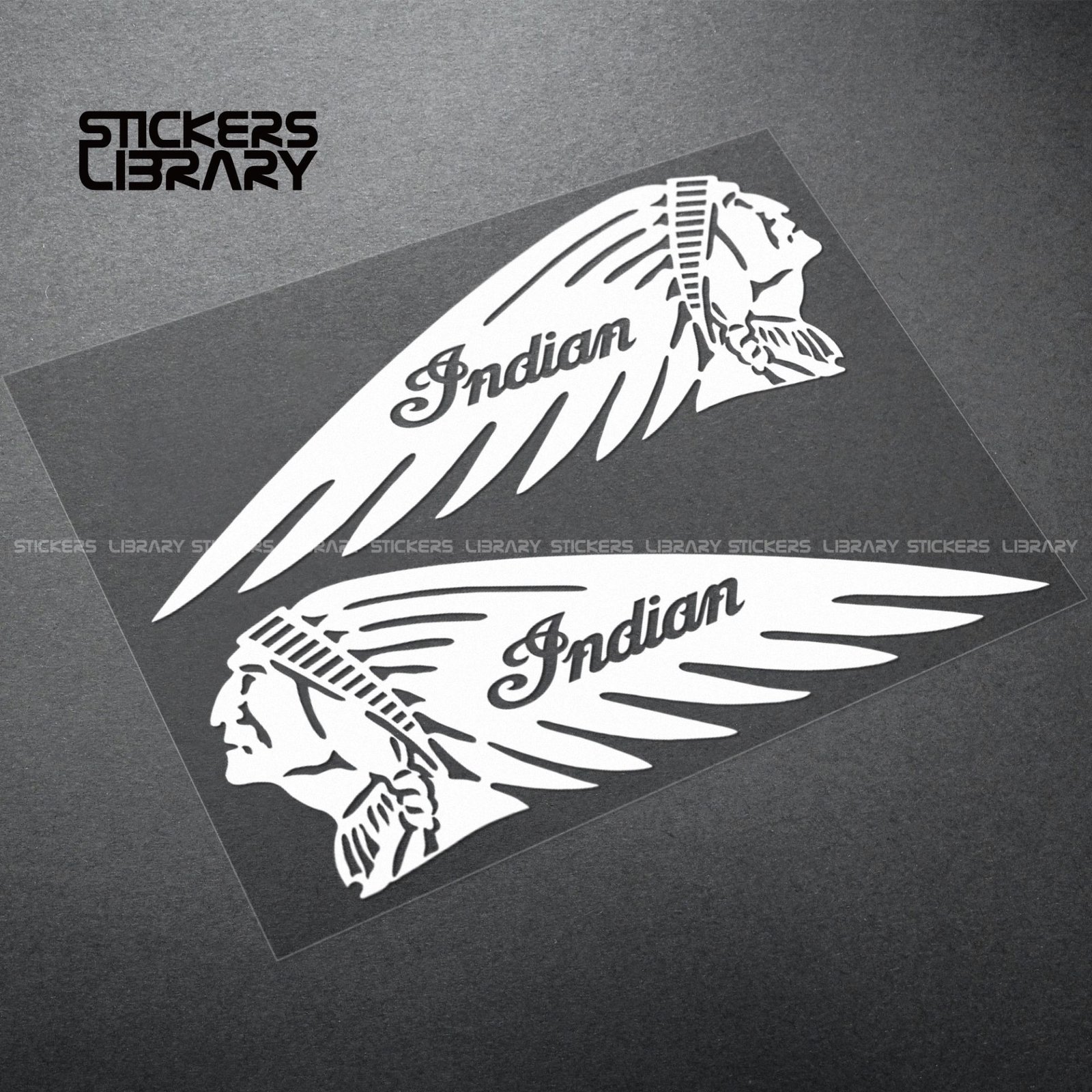 Motorcycle car high quality stickers indian scout decals Vinyl Material for tank
