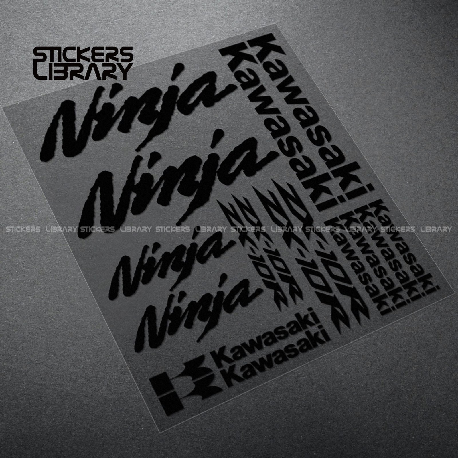 Motorcycle car high quality stickers kawasaki decals Vinyl Material for ninja ZX 10R