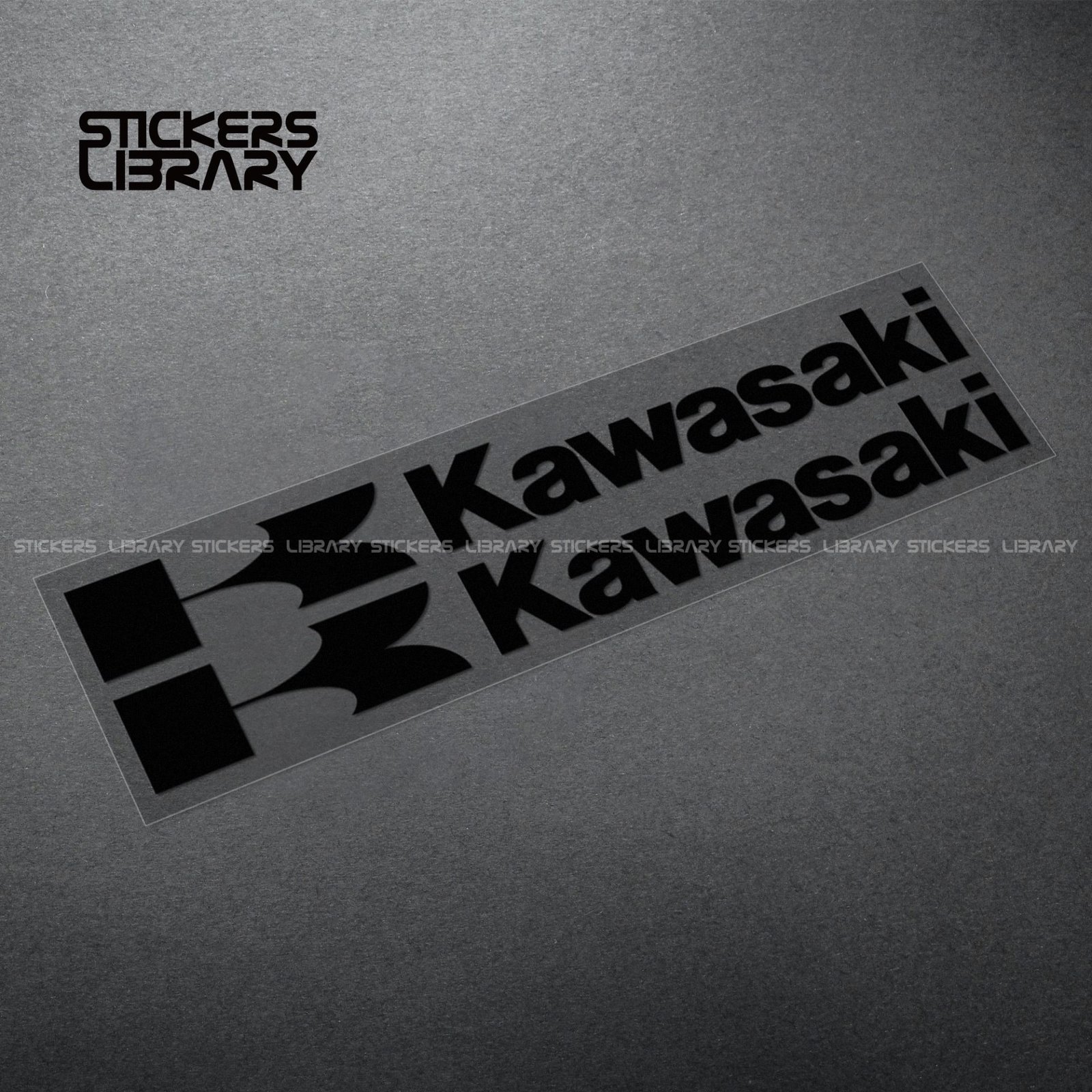 Motorcycle car high quality stickers kawasaki racing team decals Vinyl Material