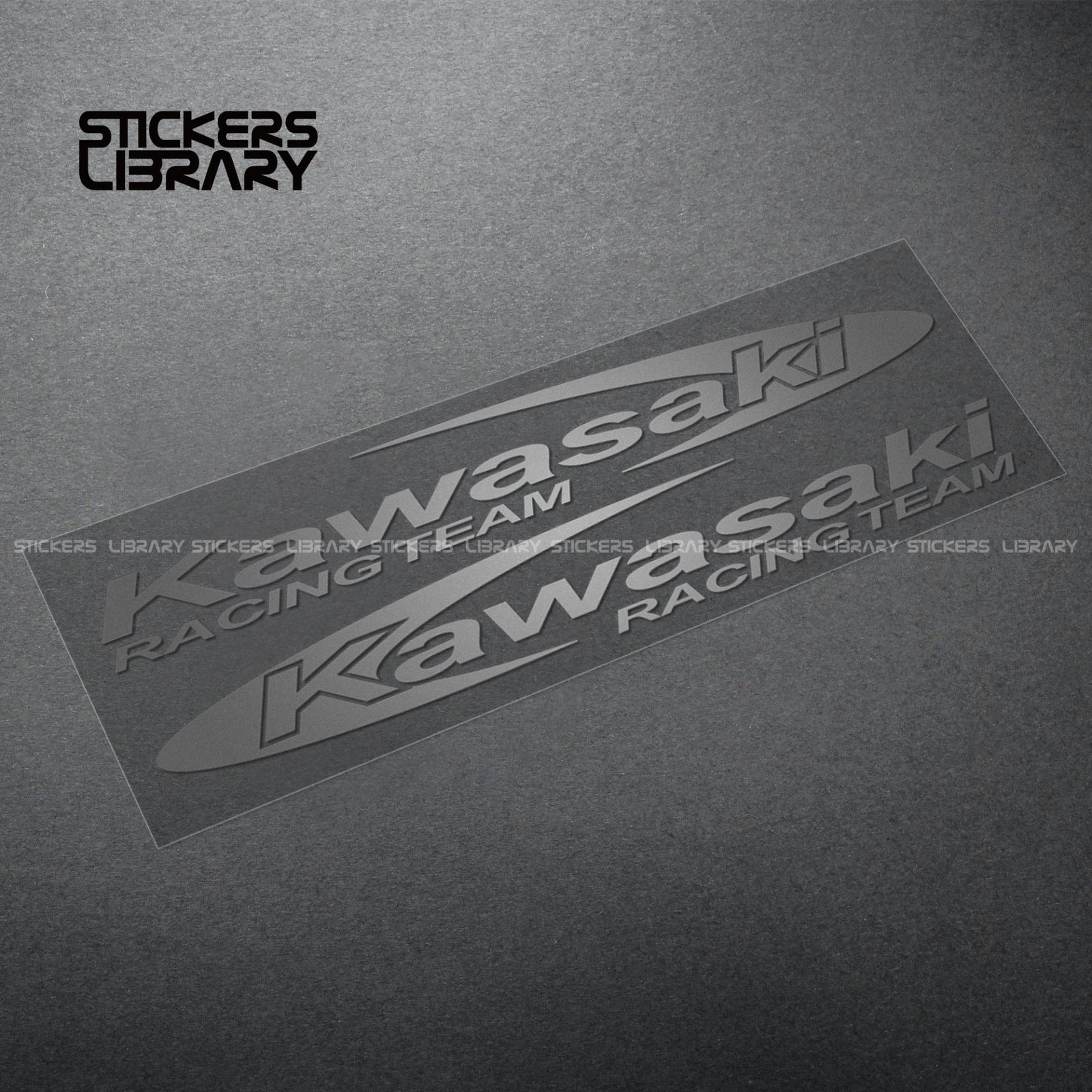 Motorcycle car high quality stickers kawasaki racing team decals Vinyl Material