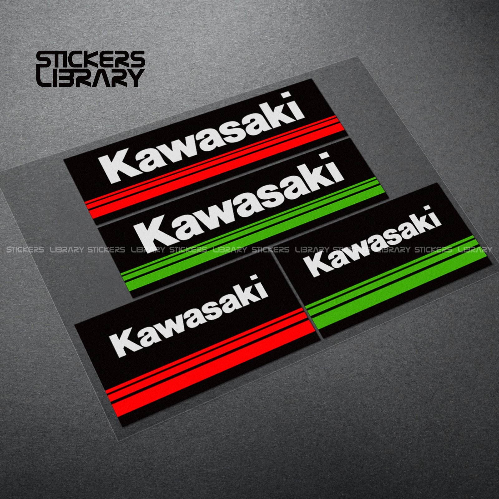 Motorcycle car high quality stickers kawasaki decals Vinyl Material