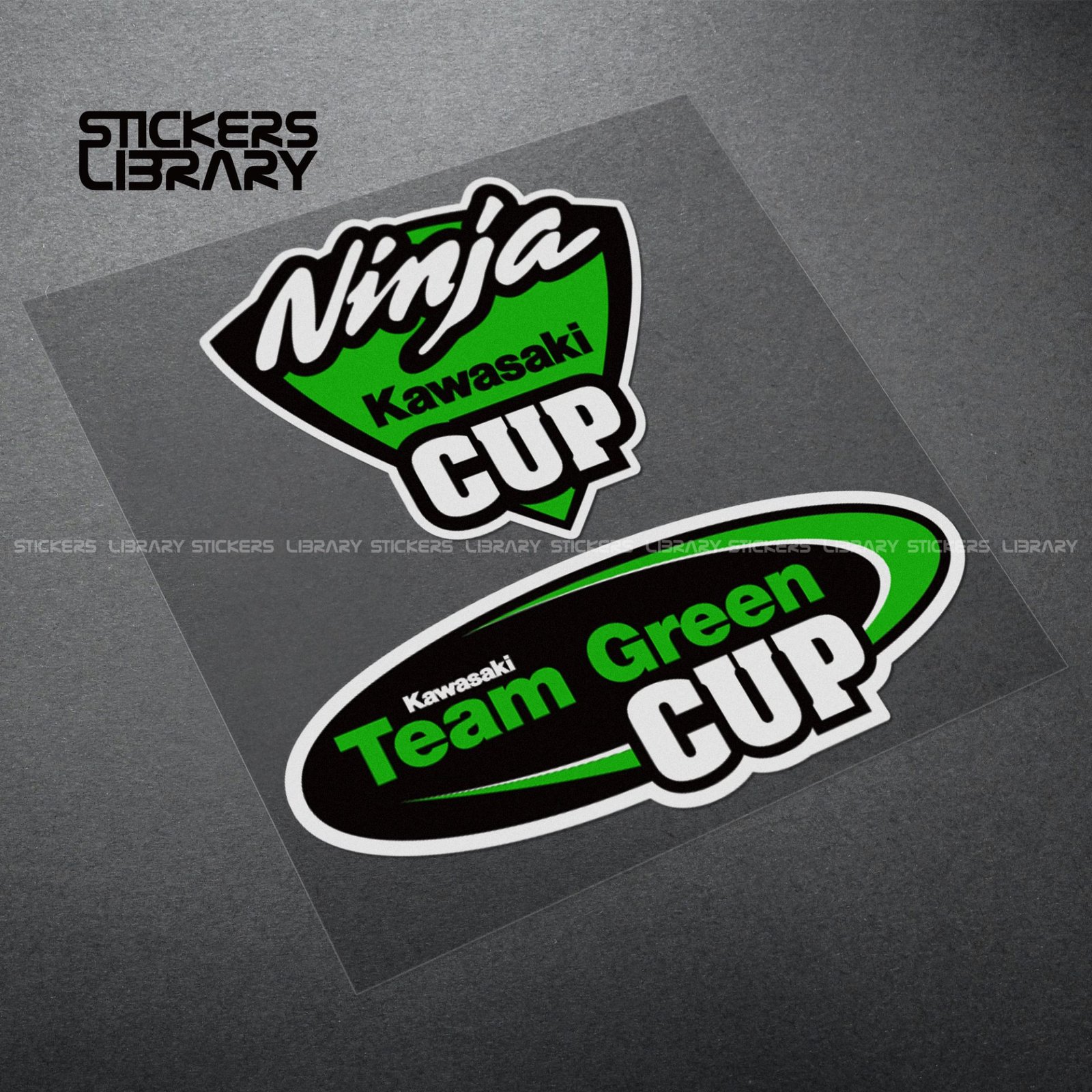 Motorcycle car high quality stickers kawasaki helmet decals Vinyl Material for ninja cup zx 6r 9r 10r