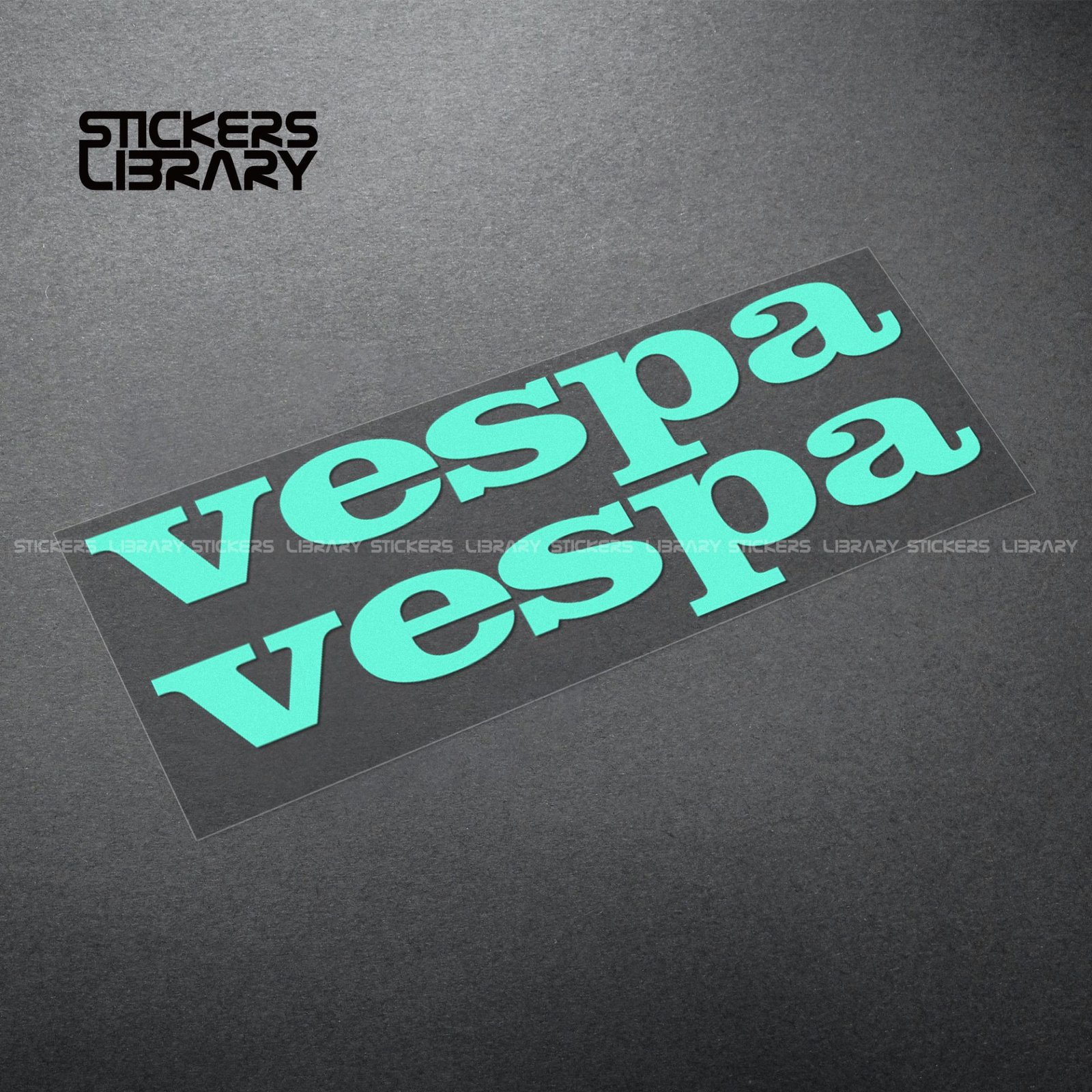 Motorcycle car high quality stickers piaggio vespa decals Vinyl Material