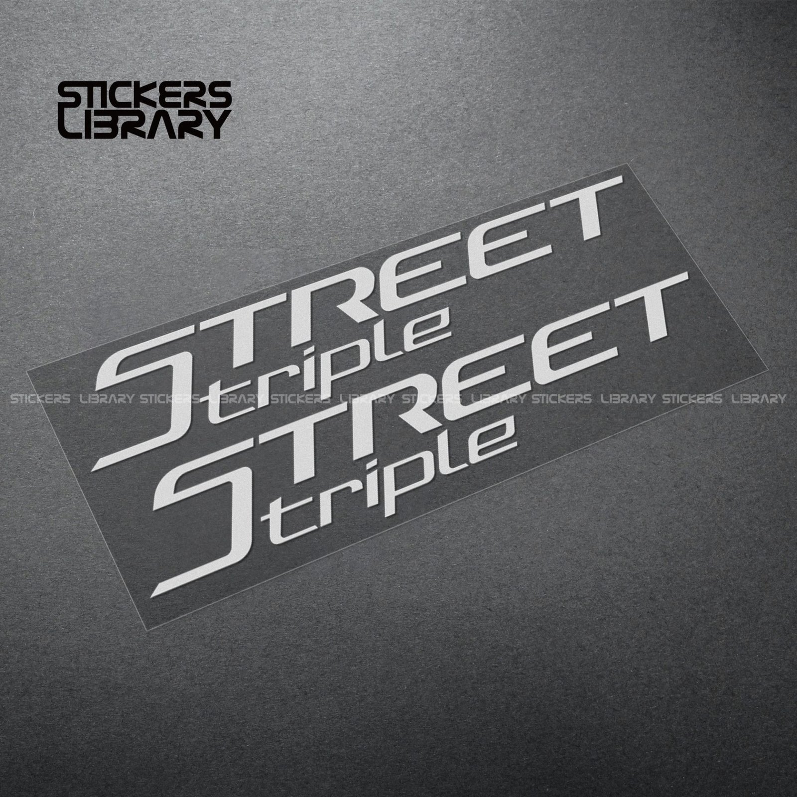 Motorcycle car high quality stickers triumph street triple decals Vinyl Material