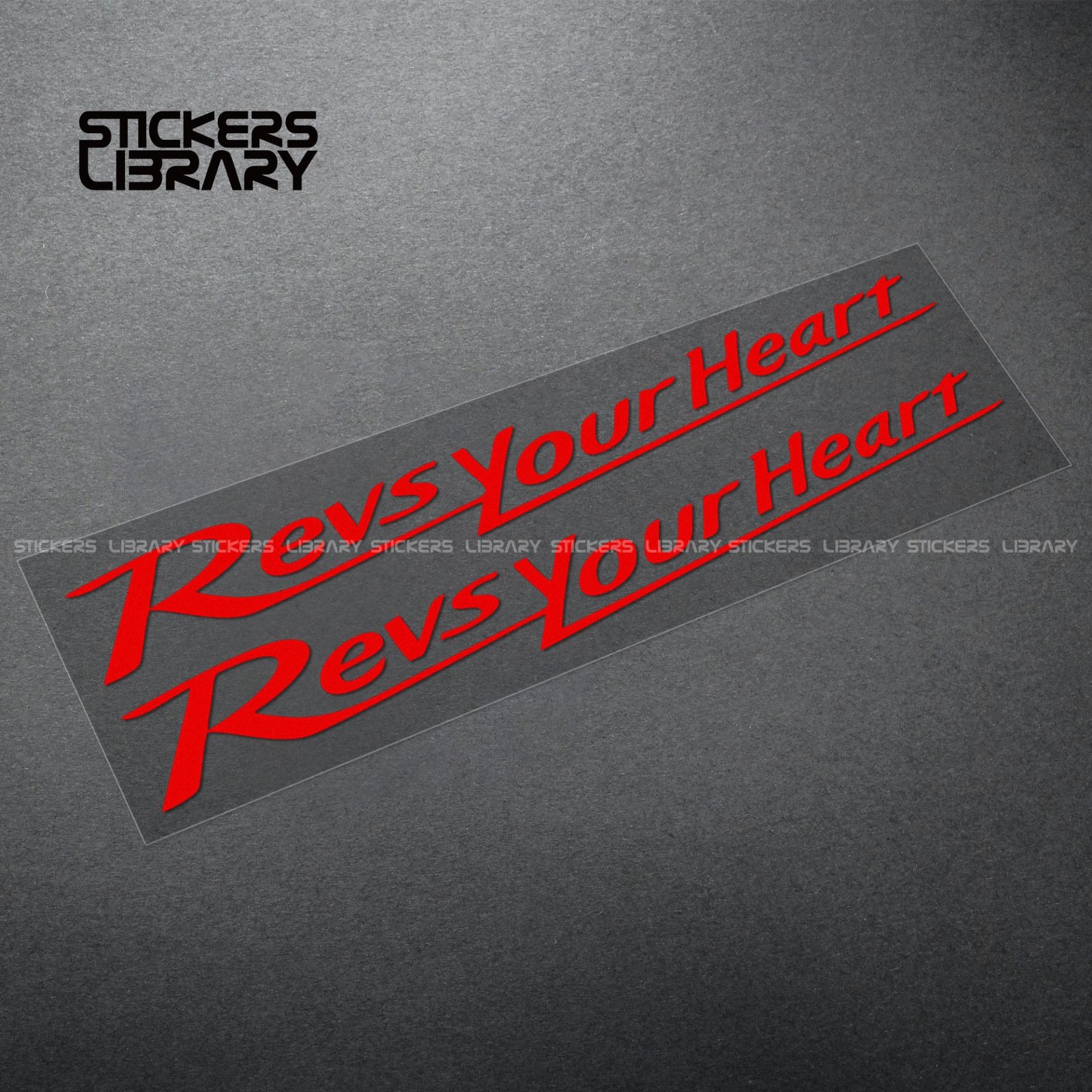 Motorcycle car high quality stickers yamaha revs your heart decals Vinyl Material