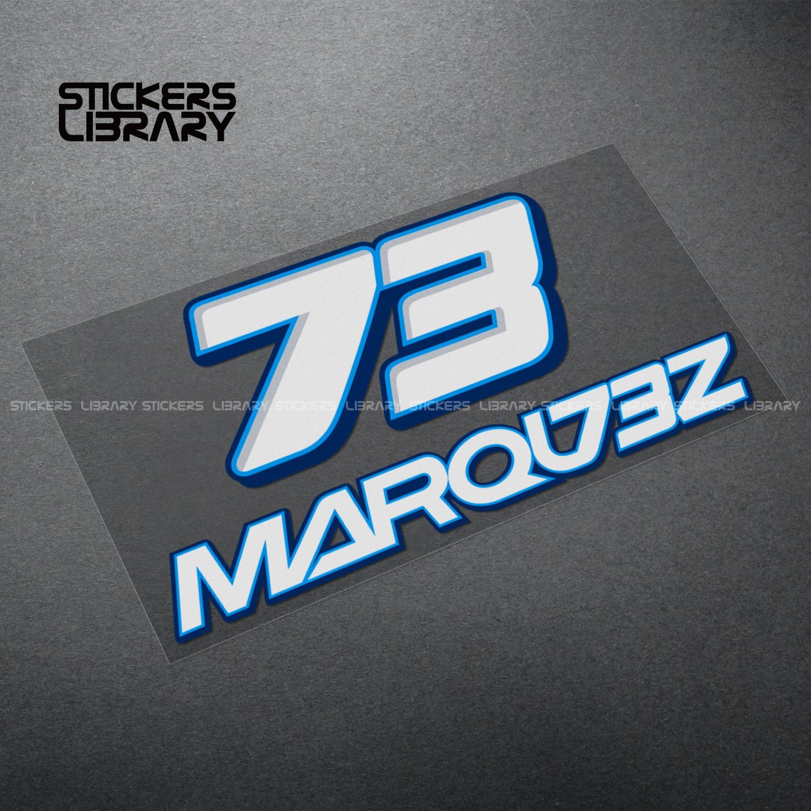 Motorcycle car high quality stickers motogp racer decals Vinyl Material for 73 marquez
