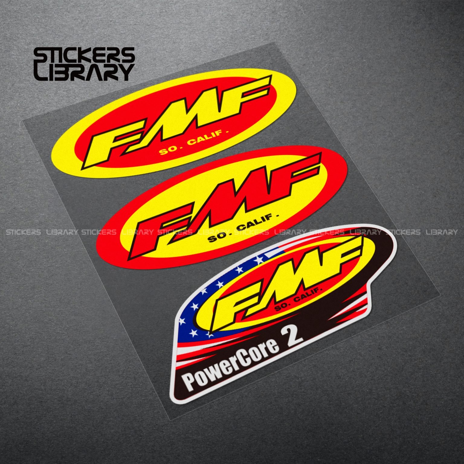 Motorcycle car high quality stickers over racing sponsor decals Vinyl