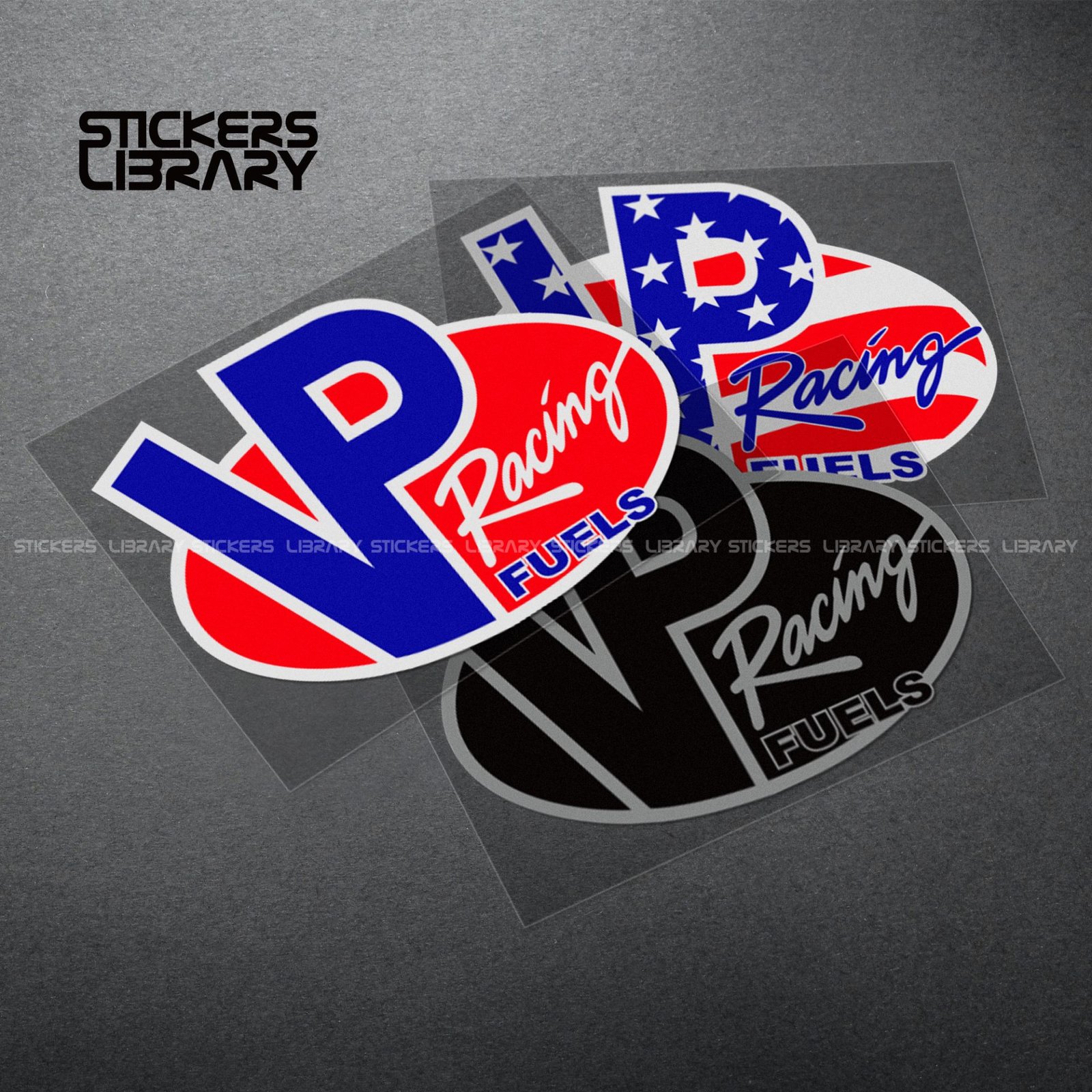 Motorcycle car high quality stickers VP racing sponsor Vinyl Material for engine oil