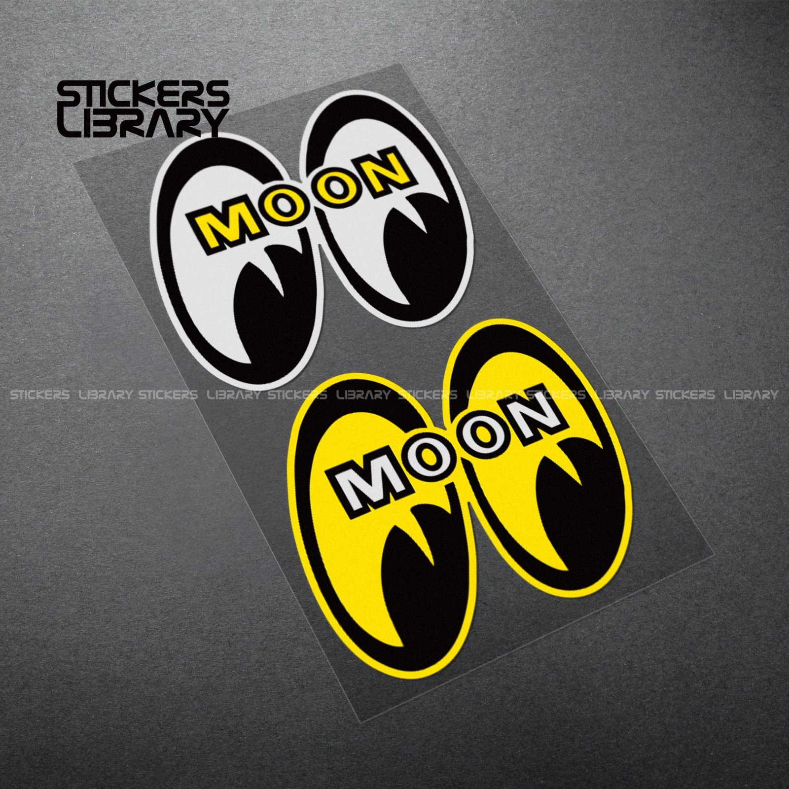 Motorcycle car high quality stickers mooneyes equipment sponsor Laptop decals Vinyl Material for refit