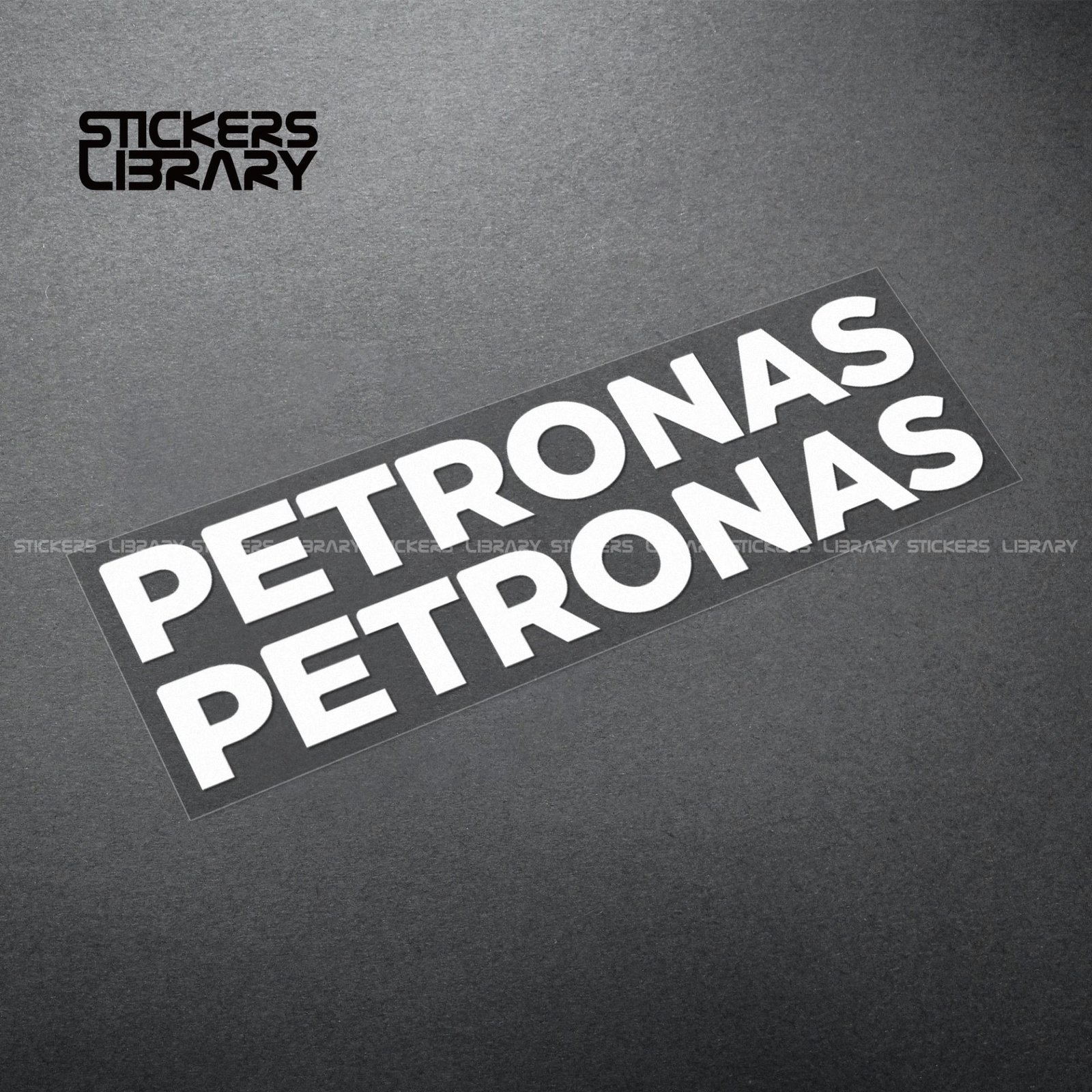 Motorcycle car high quality stickers petronas sponsor decals Vinyl Material for yamaha engine oil