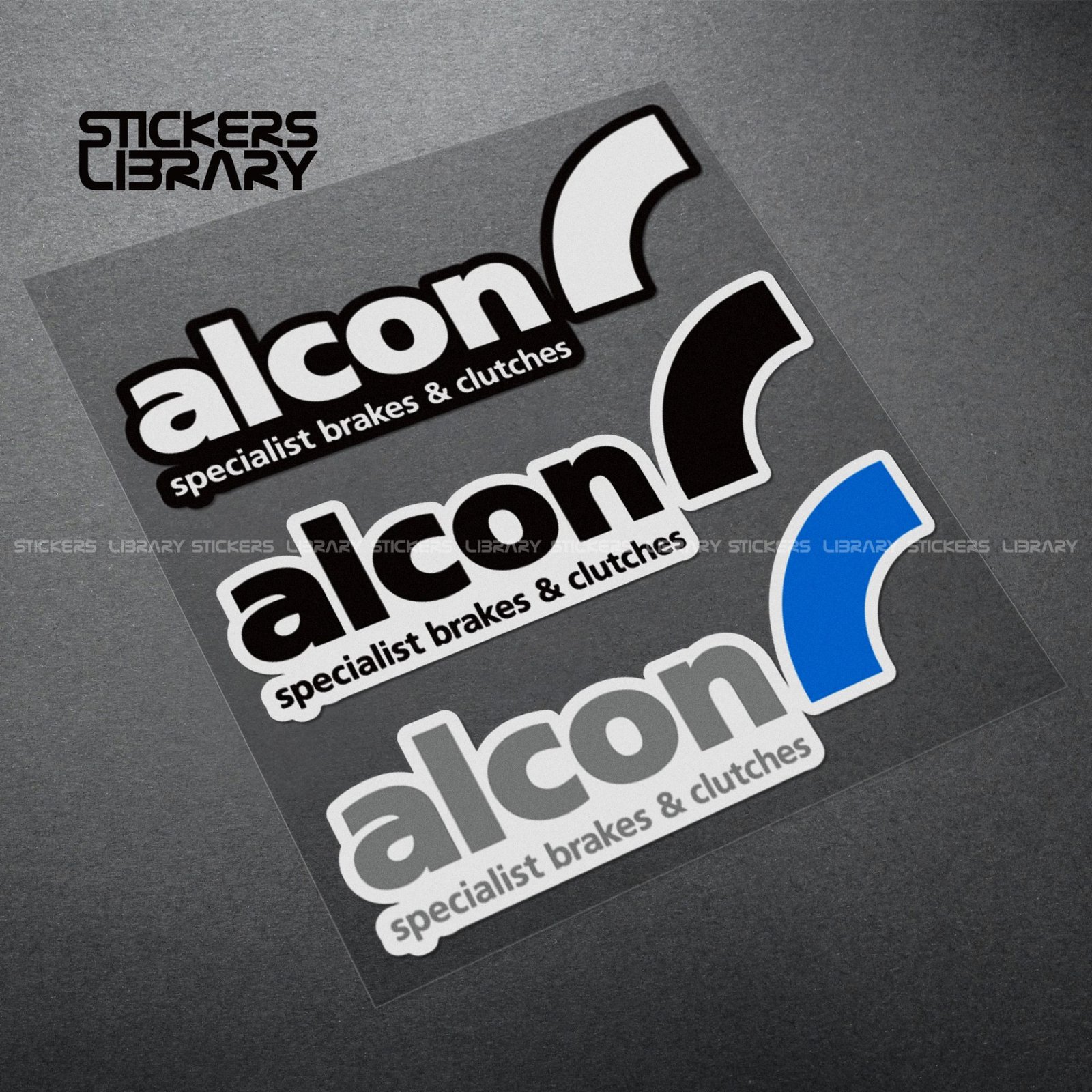 Motorcycle stickers alcon sponsor decals Vinyl Material for brake kits