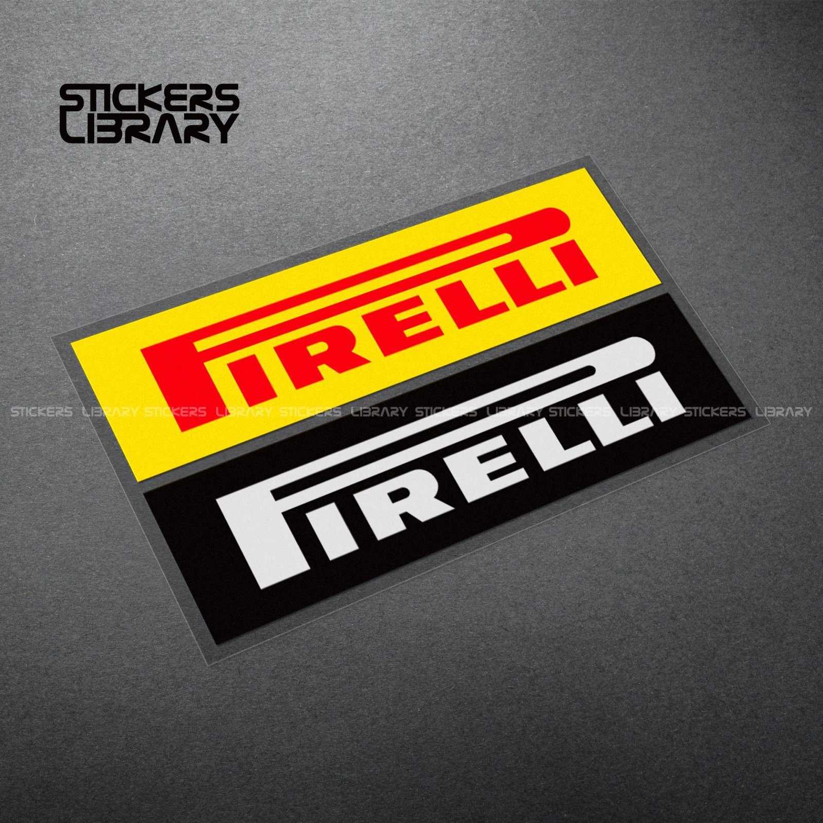 Motorcycle stickers pirelli sponsor decals Vinyl Material for tire