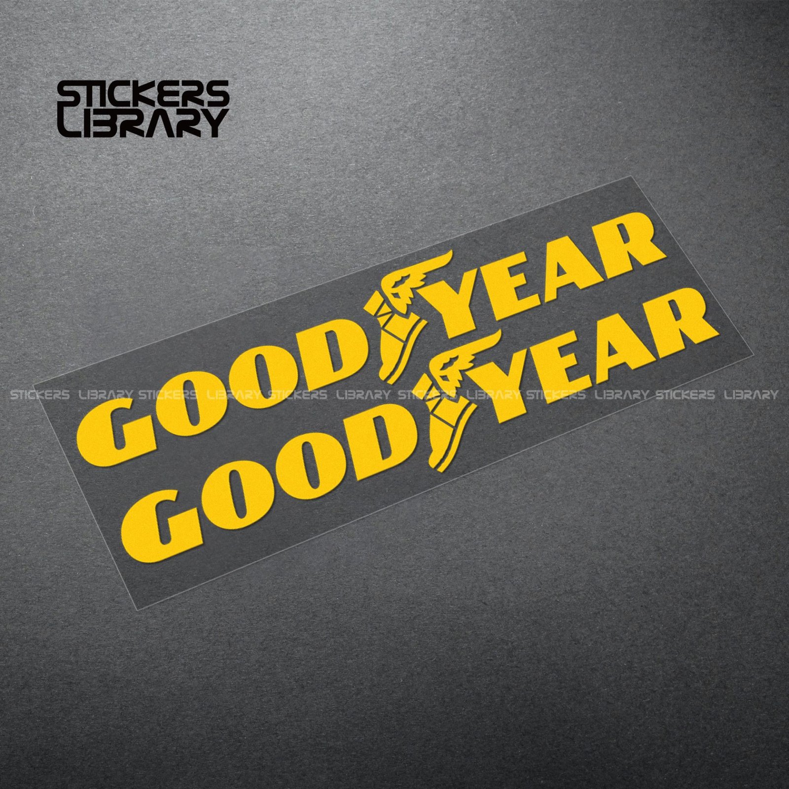 Motorcycle stickers good year sponsor decals Vinyl Material for tire