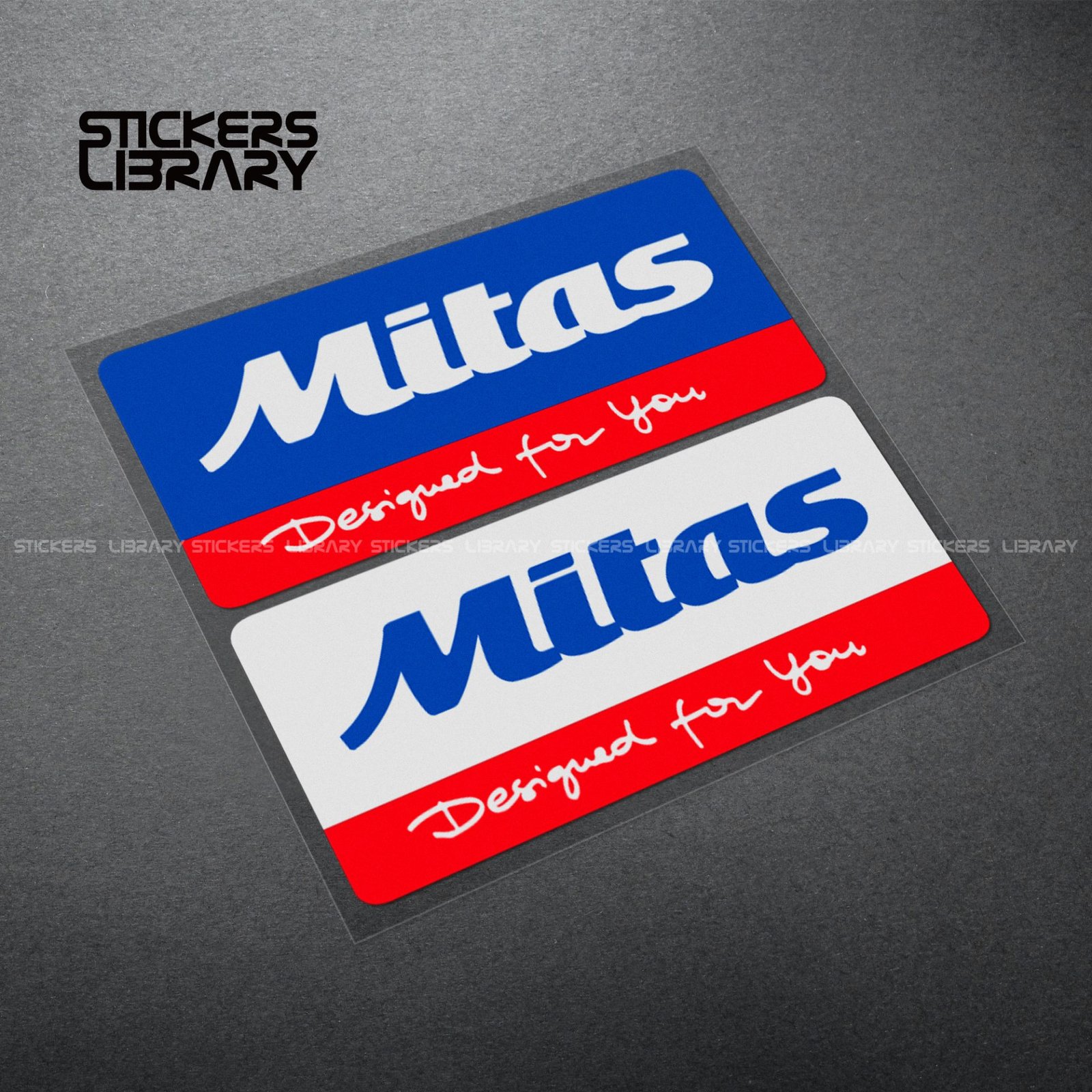 Motorcycle stickers mitas sponsor decals Vinyl Material for tire