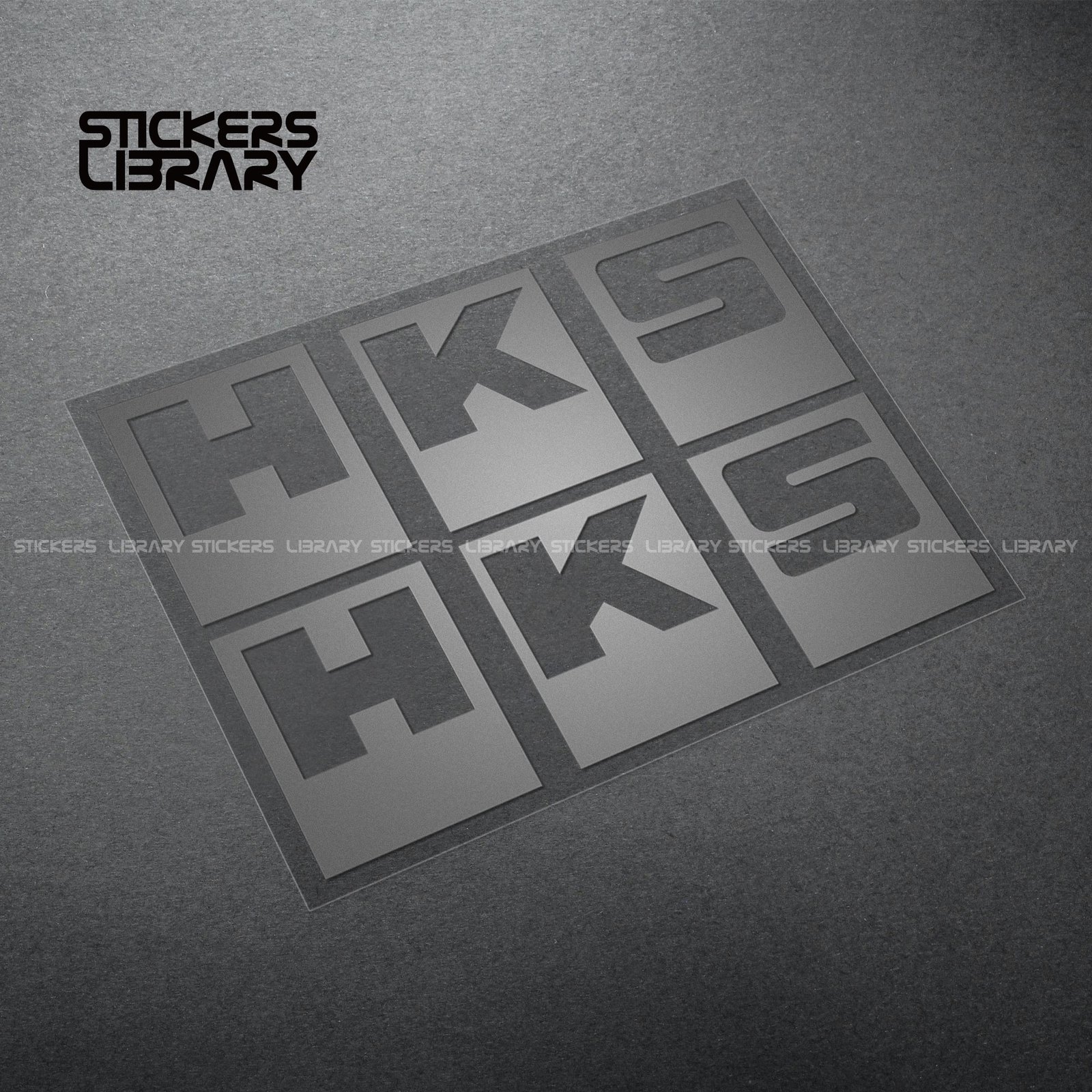 Motorcycle Car high quality stickers HKS sponsor decals Vinyl Material for refit