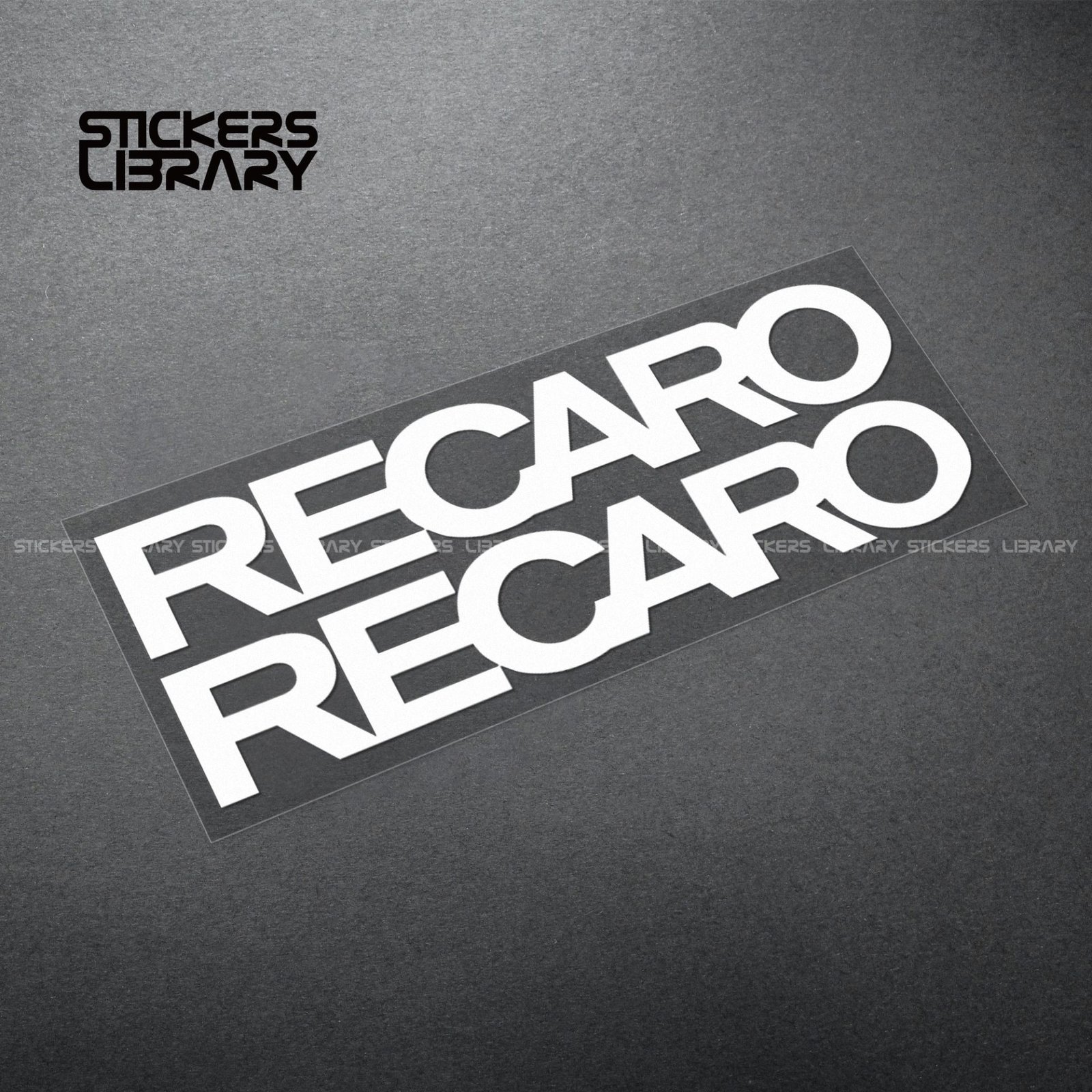 Motorcycle car high quality stickers recaro sponsor decals Vinyl Material for safety seats